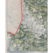 Norra Jämtlandsfjällen väggkarta Mapbits