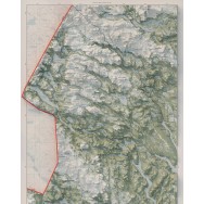 Norra Jämtlandsfjällen väggkarta Mapbits