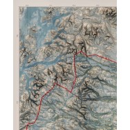 Norrbotten väggkarta Mapbits