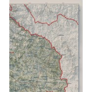 Norrbotten väggkarta Mapbits