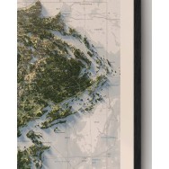 Södertörn 40x50cm Mapbits