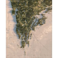 Södertörn 40x50cm Mapbits