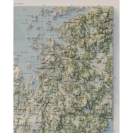 Sotenäs Skärgård väggkarta Mapbits