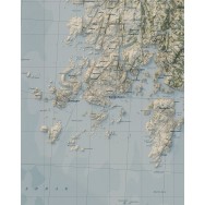 Sotenäs Skärgård väggkarta Mapbits