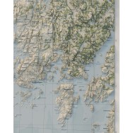Sotenäs Skärgård väggkarta Mapbits