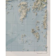 Sotenäs Skärgård väggkarta Mapbits