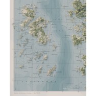 Strömstad och Kosteröarna väggkarta Mapbits