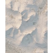 Sylarna fjäll 40x50cm Mapbits