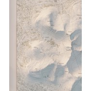 Sylarna fjäll 40x50cm Mapbits
