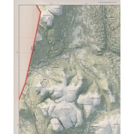 Transtrandsfjällen väggkarta Mapbits