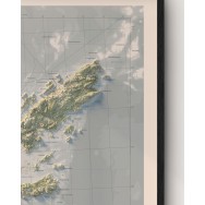 Utö 40x50cm Mapbits