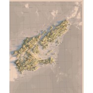 Utö 40x50cm Mapbits