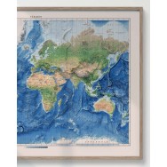 Världen väggkarta Mapbits