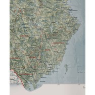 Västerbotten väggkarta Mapbits