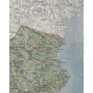 Västerbotten väggkarta Mapbits