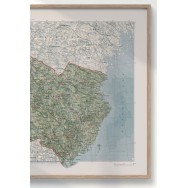 Västerbotten väggkarta Mapbits