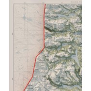 Vilhelmina- och Borgafjällen väggkarta Mapbits