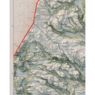 Vilhelmina- och Borgafjällen väggkarta Mapbits