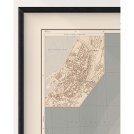Visby 40x50cm Mapbits