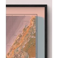 Visby 40x50cm Mapbits