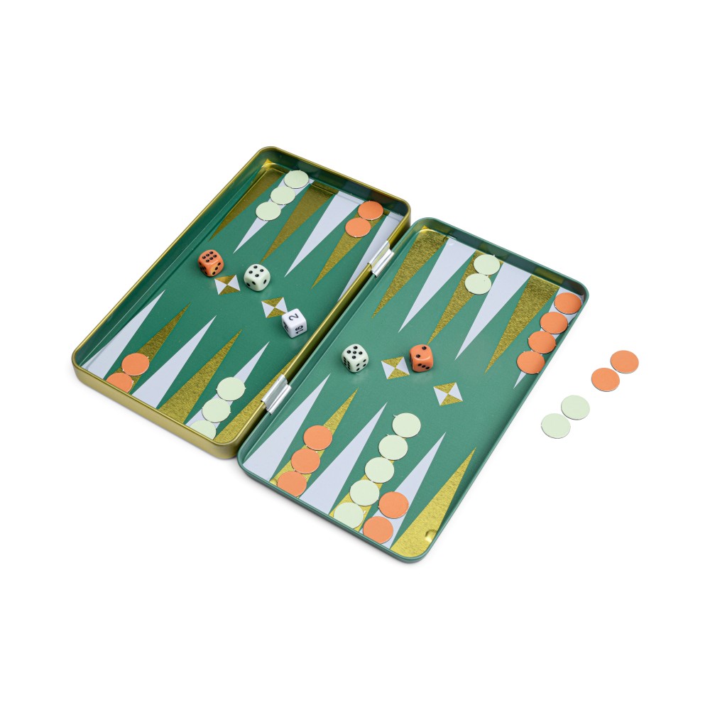 Backgammon Staroyun Backgammon Nacre Massif 25x48x7 Cm - Jeu De Société