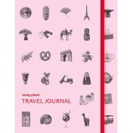 Travel Journal Pink Lonely Planet