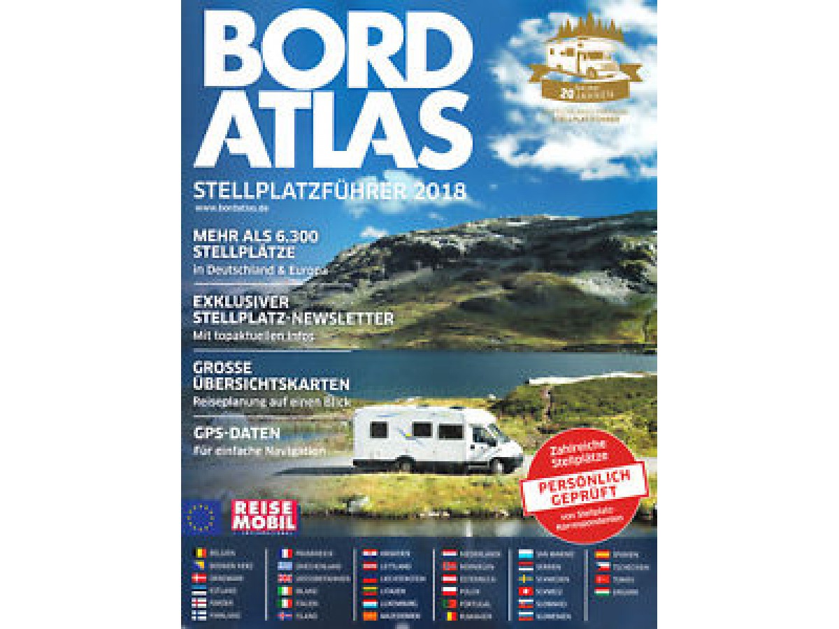 Bordatlas Europa - Deutschland 2018 Bordatlas Europa - Deutschland 2018