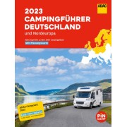 Campingführer Tyskland Norra Europa ADAC 2023