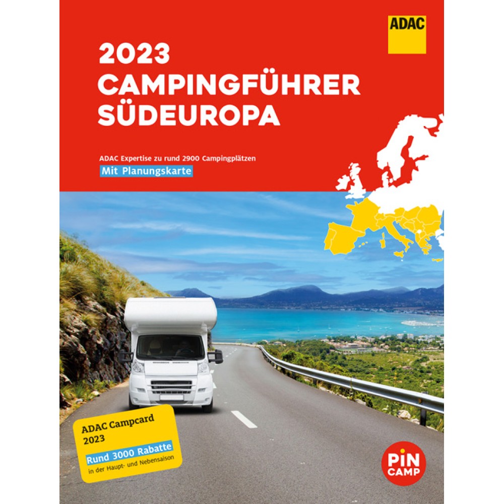 Campingführer, Södra Europa ADAC 2023