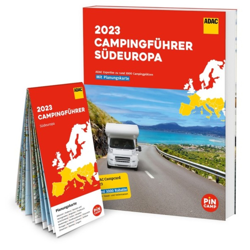 Campingführer, Södra Europa ADAC 2023