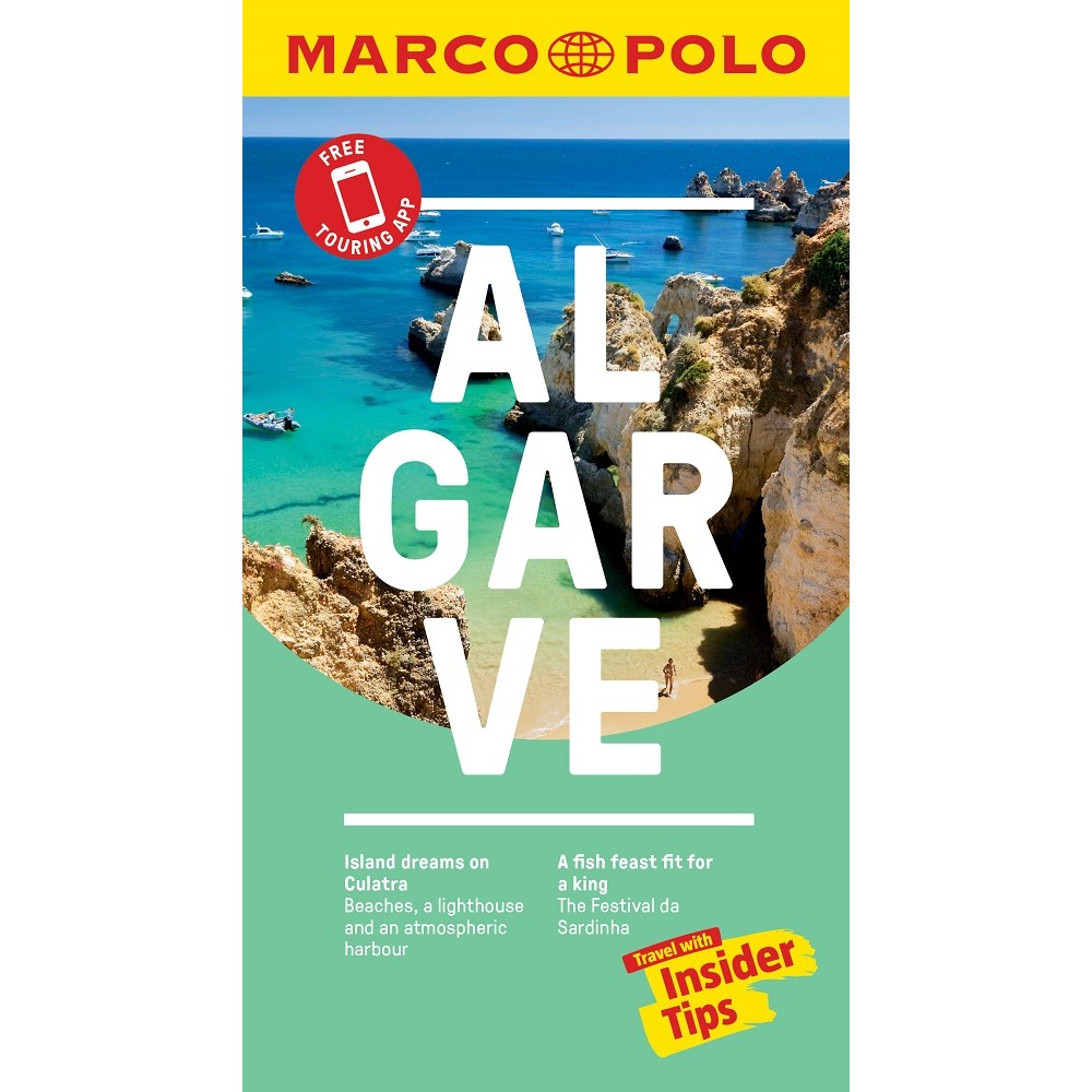 Algarve, Portugal South Road and Tourist Map. Marco Polo edition.