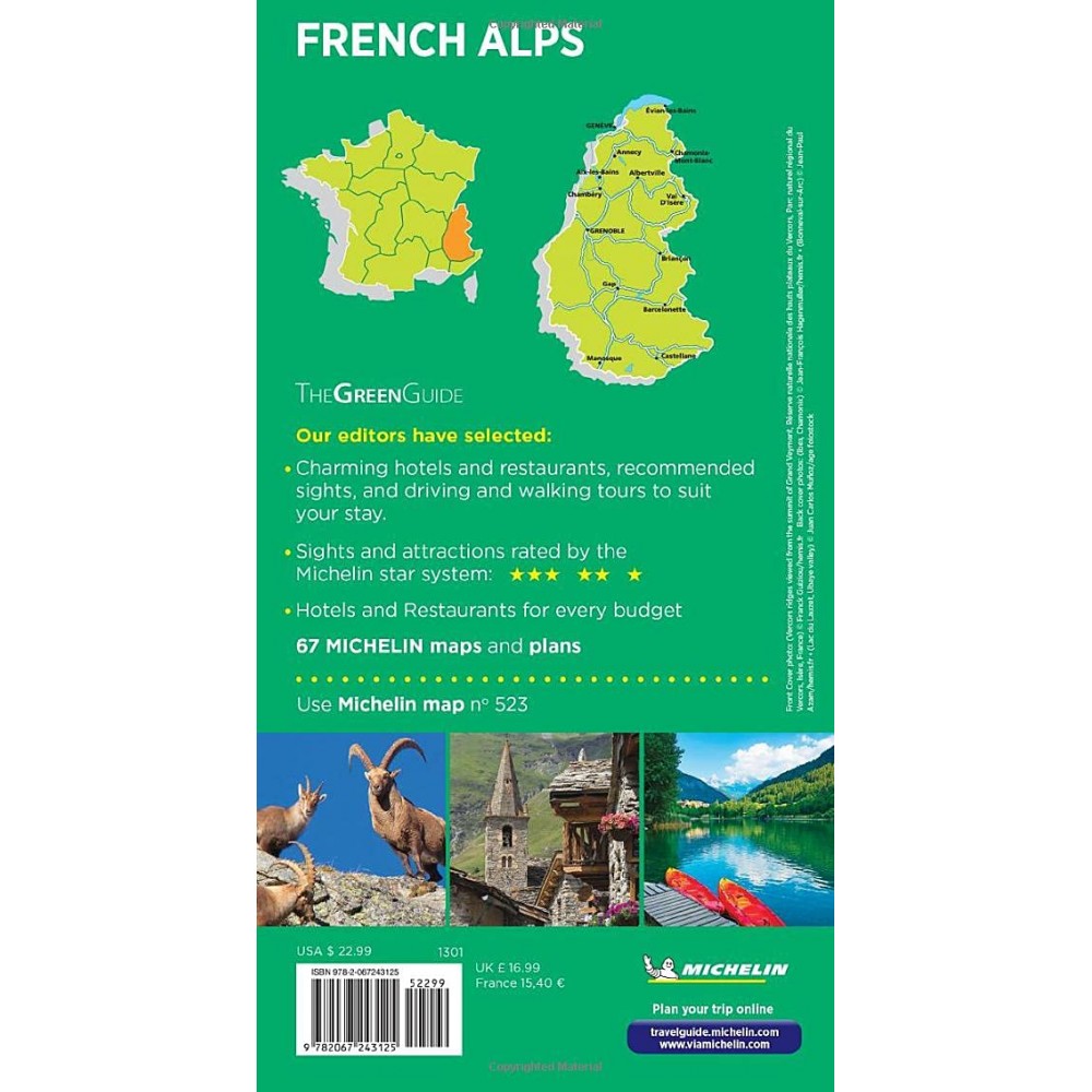 French Alps Green Guide Michelin 
