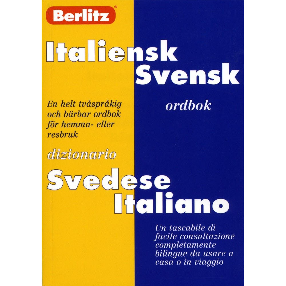 Italiensk-Svensk Fickordbok Berlitz