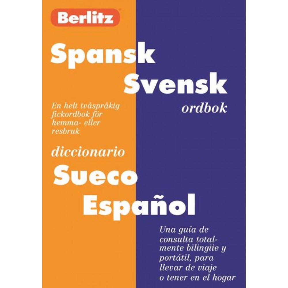 Spansk-Svensk Fickordbok Berlitz