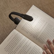 Book Light Black Rechargeable LED