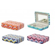 Travel Case - Portable Jewelry Striped