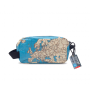 Map Dopp Kit Necessär World Map