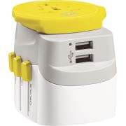 Adapter Worldwide Jordad med 2 USB-A