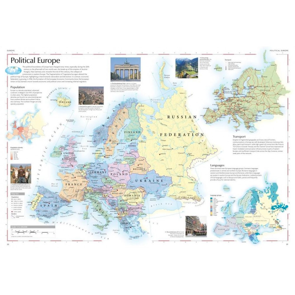 Köp Compact World Atlas med snabb leverans - Kartbutiken.se