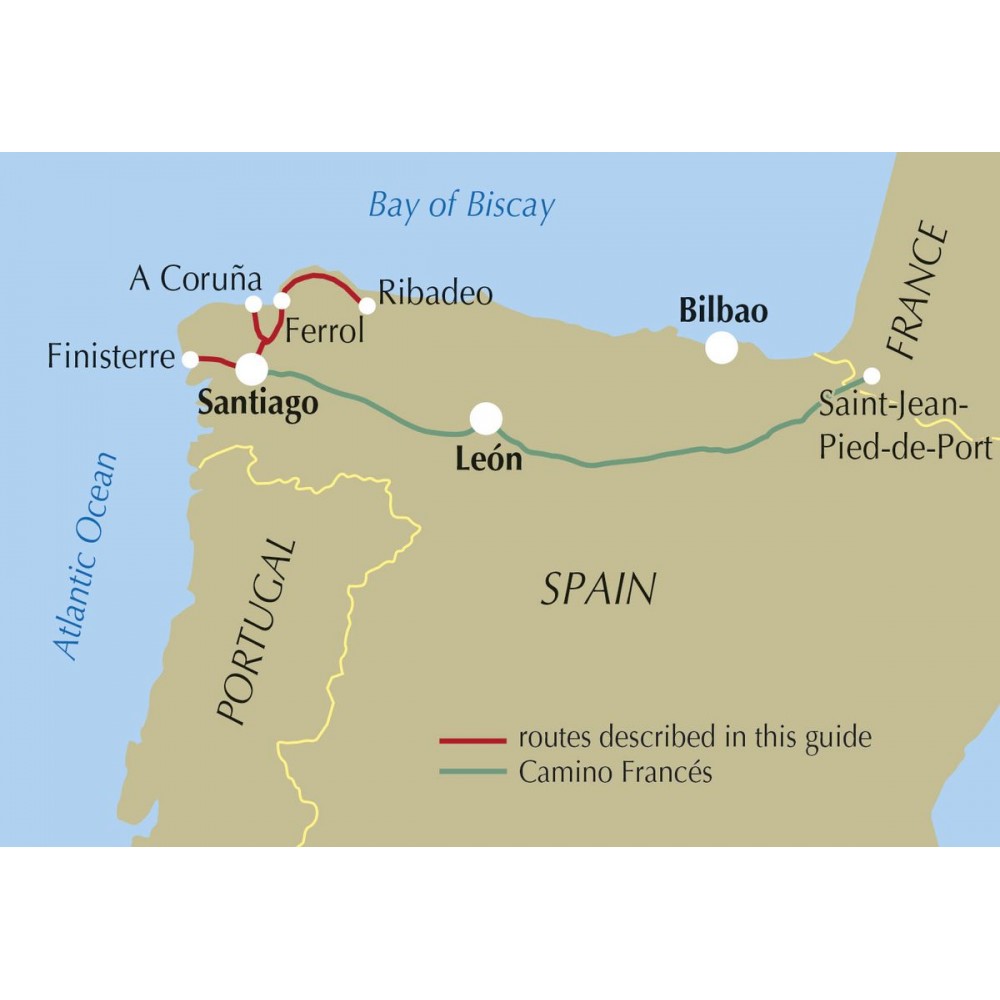 Camino Ingles and Ruta do Mar Cicerone