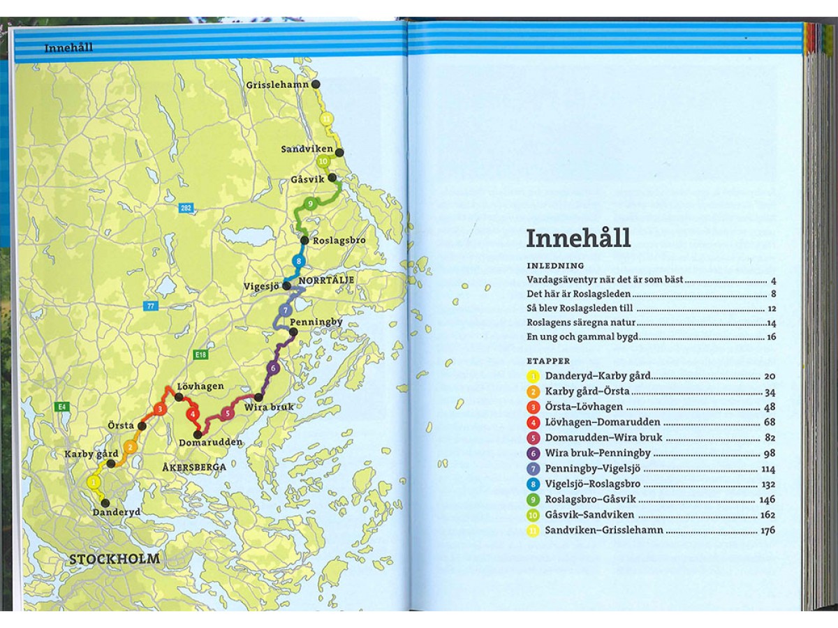 Köp Vandra Roslagsleden med snabb leverans - Kartbutiken.se