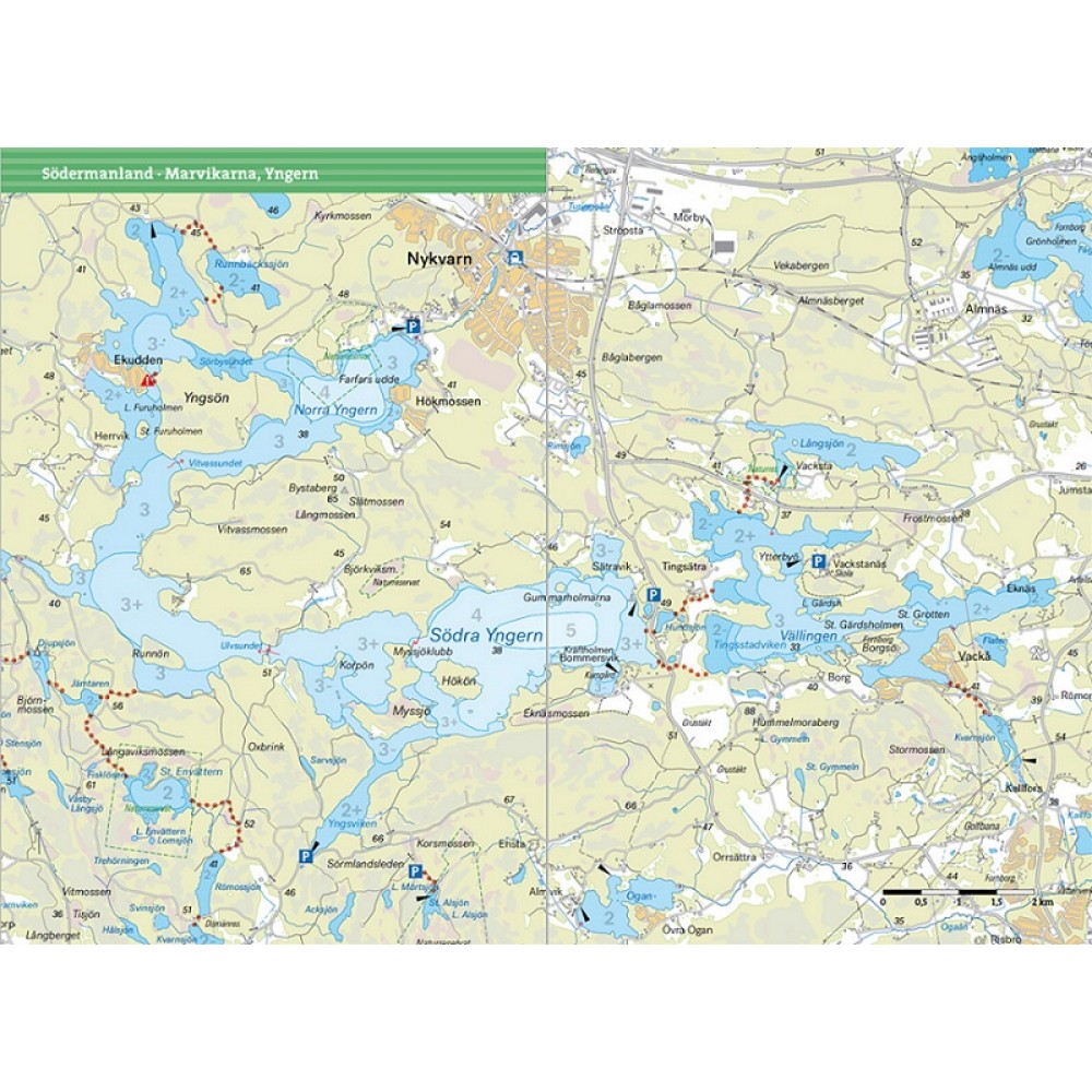 Skrinnarens guide till sjöarna i östra Svealand