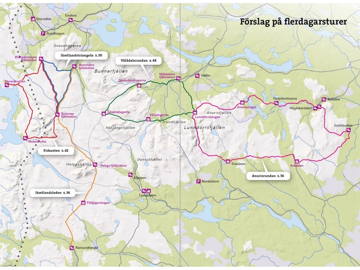 Fjällvandra i Jämtland Calazo Fjällvandra i Jämtland Calazo