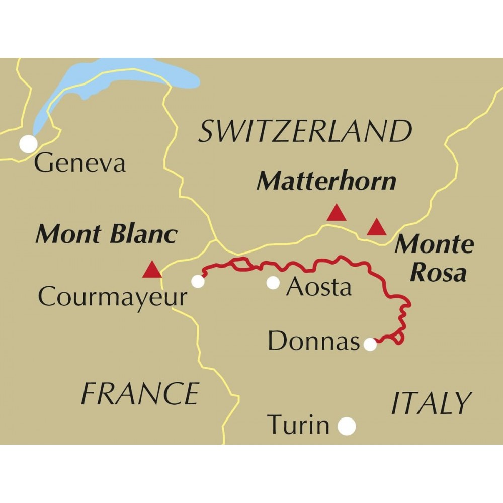 Giants' Trail Trekking the  Alta Via 1 through the Italian Pennine Alps 