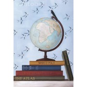 Vykort med kuvert Globe Trotter