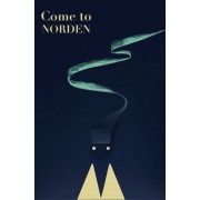 Vykort Come to Norden Night Train