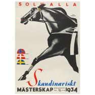 Vykort Solvalla 1934
