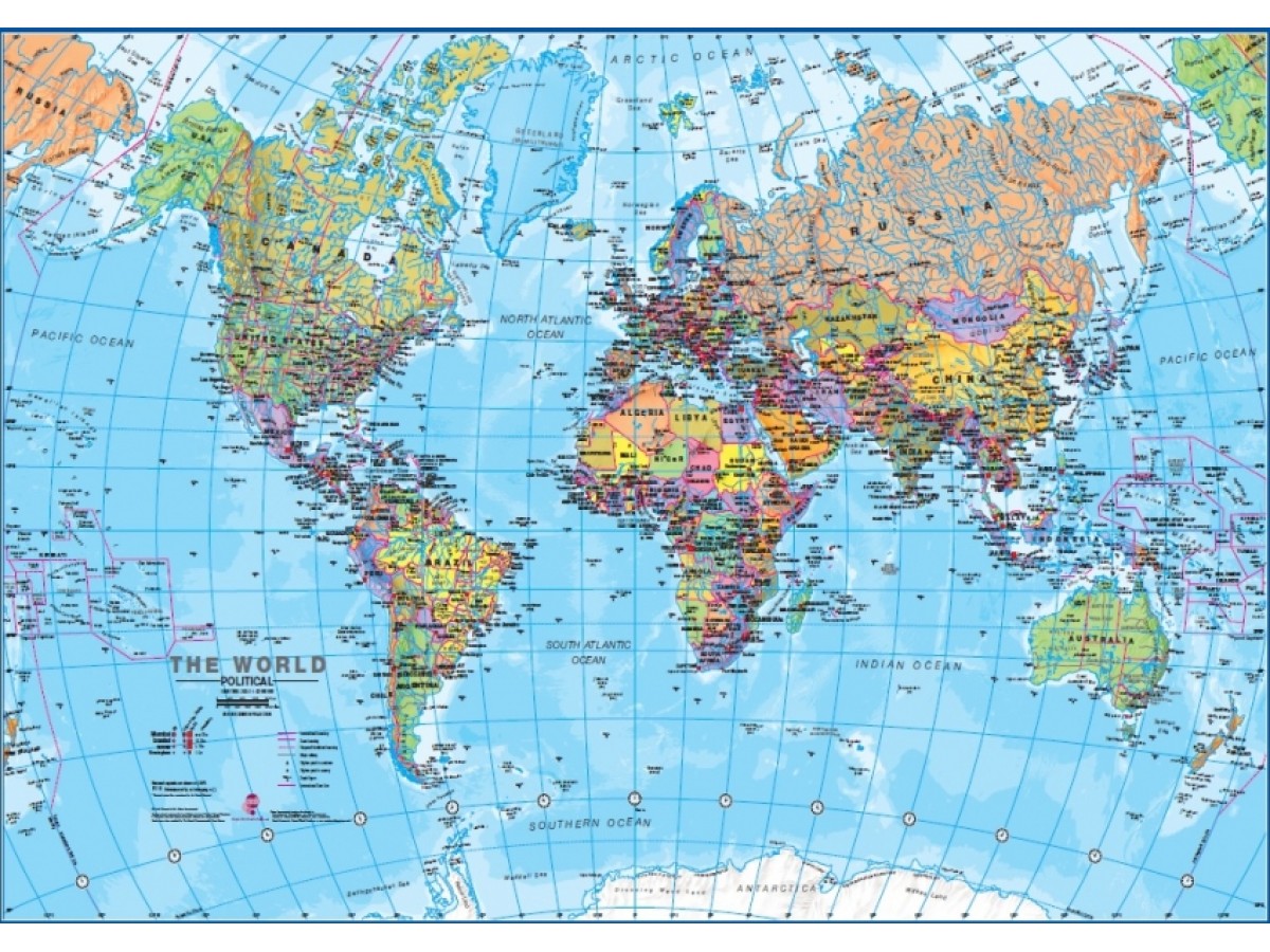 The World Puzzle 1000 bitar The World Puzzle 1000 bitar