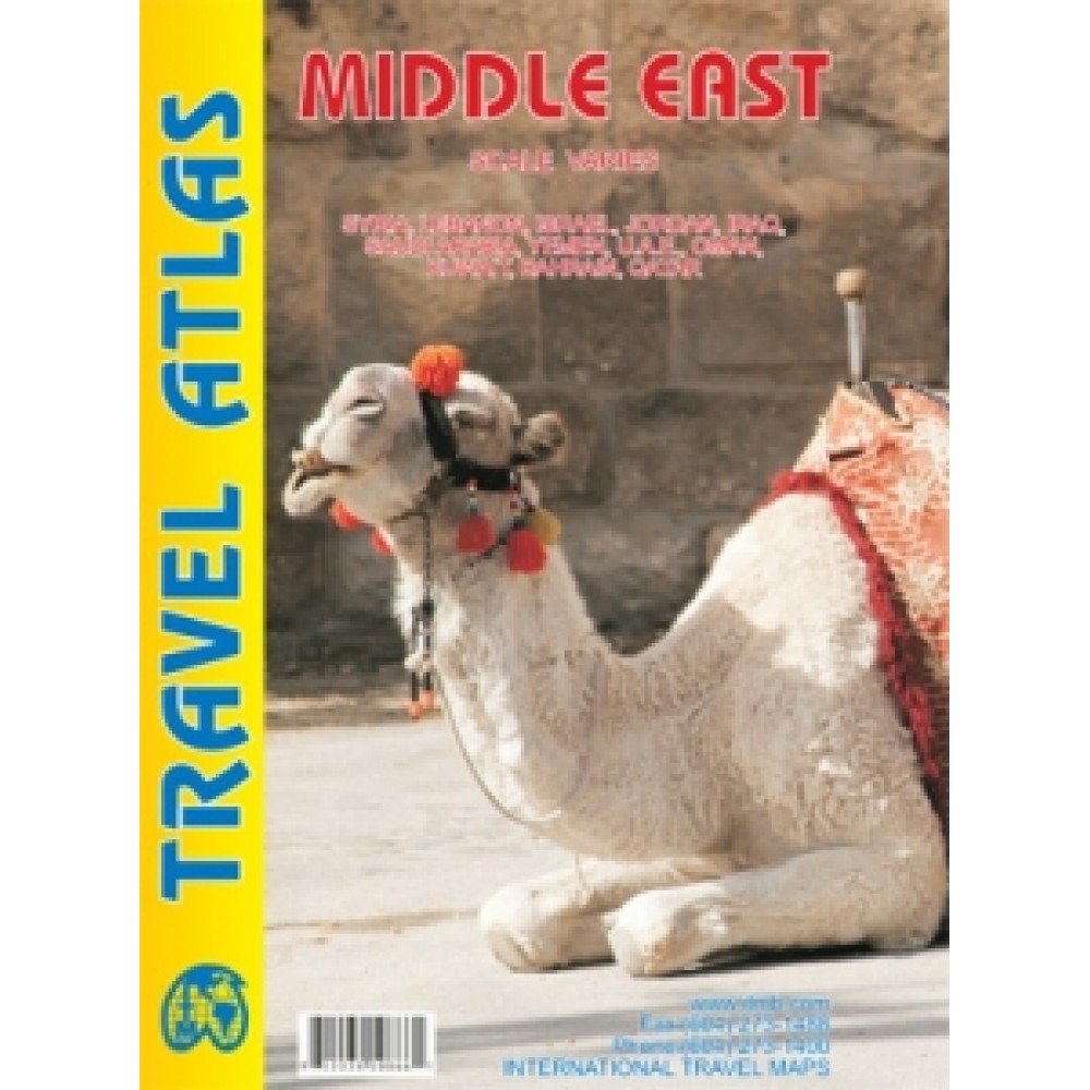 Mellanöstern Travel Atlas ITM