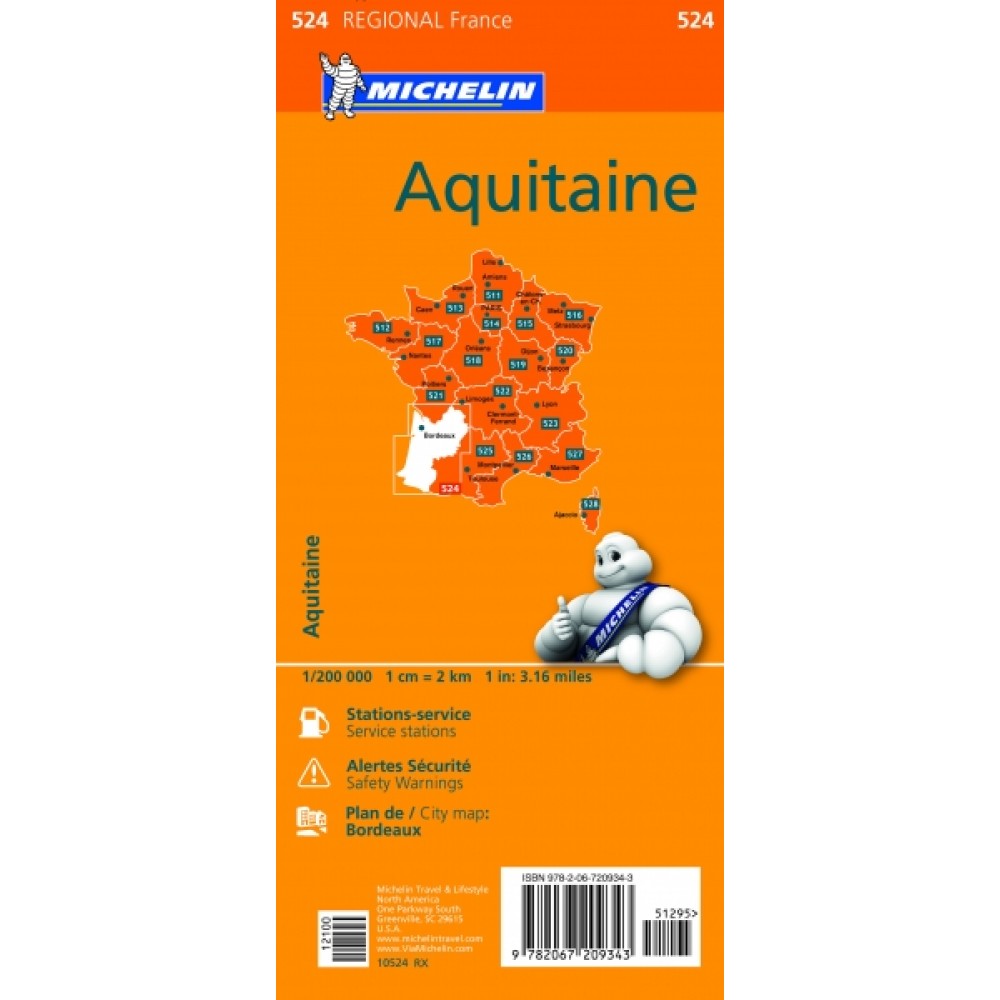 524 Aquitaine 1:200.000